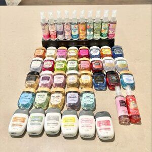Bath & Body Works 47pc Hand Sanitizers Lot Poshmark Bundle 12 Spray 35 PocketBac